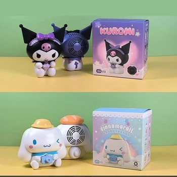 6шт Аниме Sanrio Cinnamoroll Kuromi Blind Box Сладки Мультяшные фигурки на феновете Креативна са подбрани модел Кукли Украса на работния плот